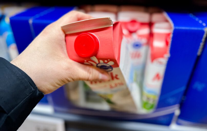 Pirkinių krepšelis parduotuvėje. ELTA / Josvydas Elinskas nuotr.