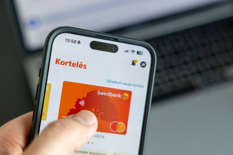 „Swedbank" bankas. ELTA / Julius Kalinskas nuotr.