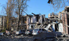 Masinė Rusijos ataka. EPA-ELTA nuotr.