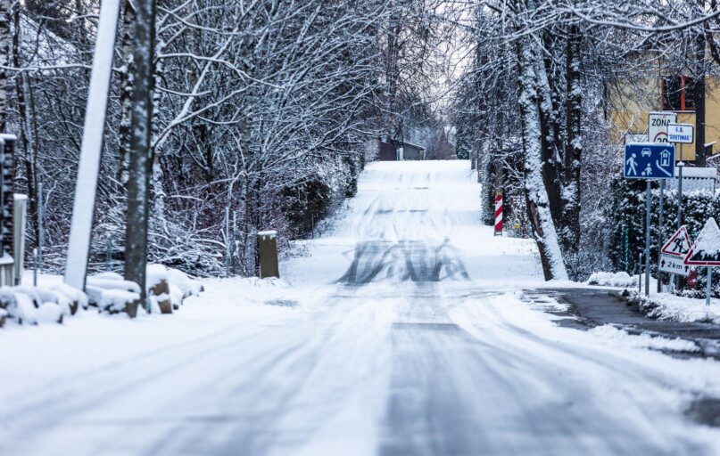 Į šalį vėl sugrįžo žiema. ELTA / Dainius Labutis