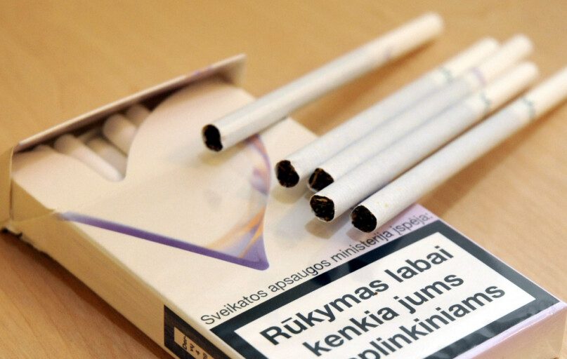 Cigaretės. Piotro Romančiko (ELTA) nuotr.