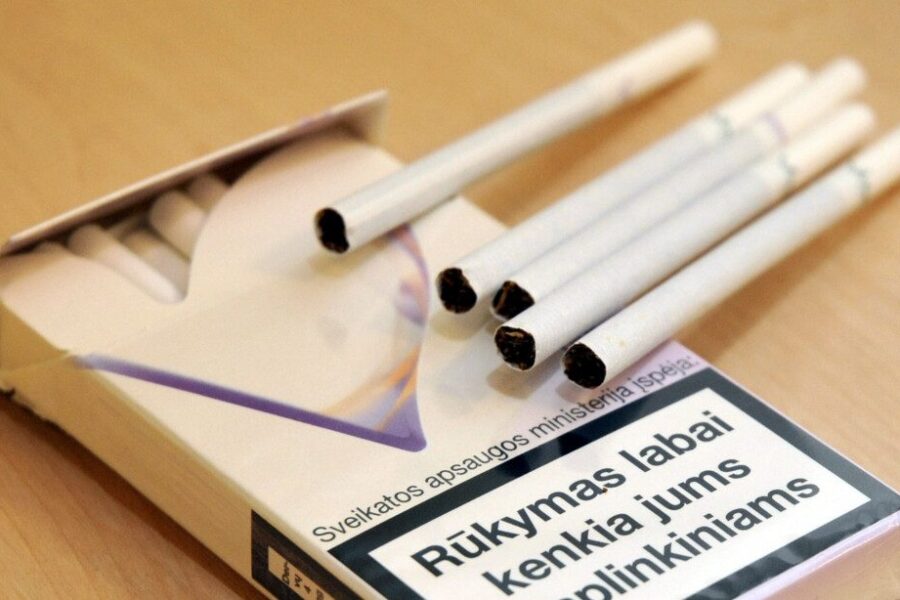 Cigaretės. Piotro Romančiko (ELTA) nuotr.