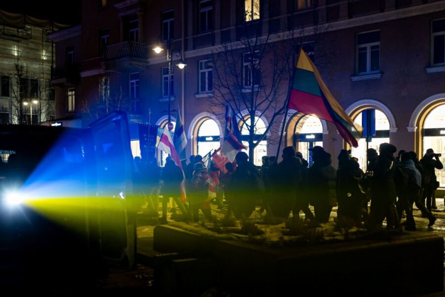 Paramos eitynės „Ukraina – nedaloma!“. ELTA / Žygimantas Gedvila