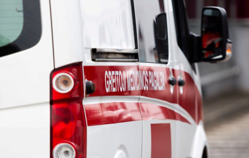 Greitosios medicinos pagalbos automobilis. ELTA / Dainius Labutis
