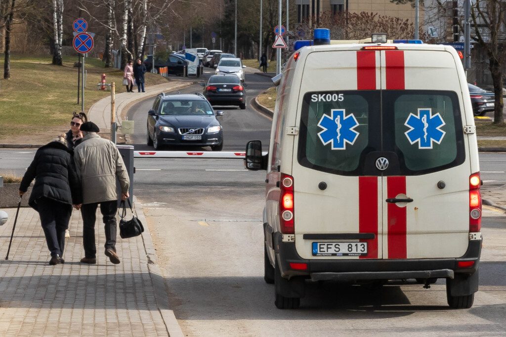 Greitosios medicinos pagalbos automobilis. ELTA / Dainius Labutis nuotr.