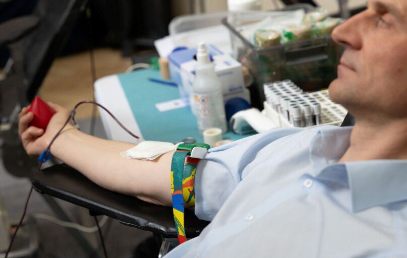 Kraujo donorystė. ELTA / Dainius Labutis