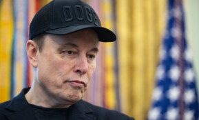 Elonas Muskas. EPA-ELTA nuotr.