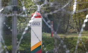 Kapčiamiesčio pasienio užkarda. ELTA / Andrius Ufartas nuotr.