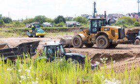 Nacionalinio stadiono statybos. ELTA / Dainius Labutis nuotr.