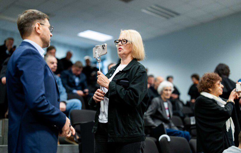 Antanas Kandrotas-Celofanas, Rūta Janutienė. ELTA / Žygimantas Gedvila nuotr.