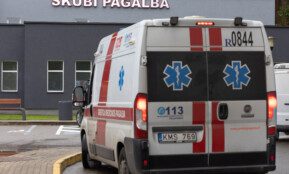 RVUL Skubios pagalbos skyrius. ELTA / Julius Kalinskas nuotr.