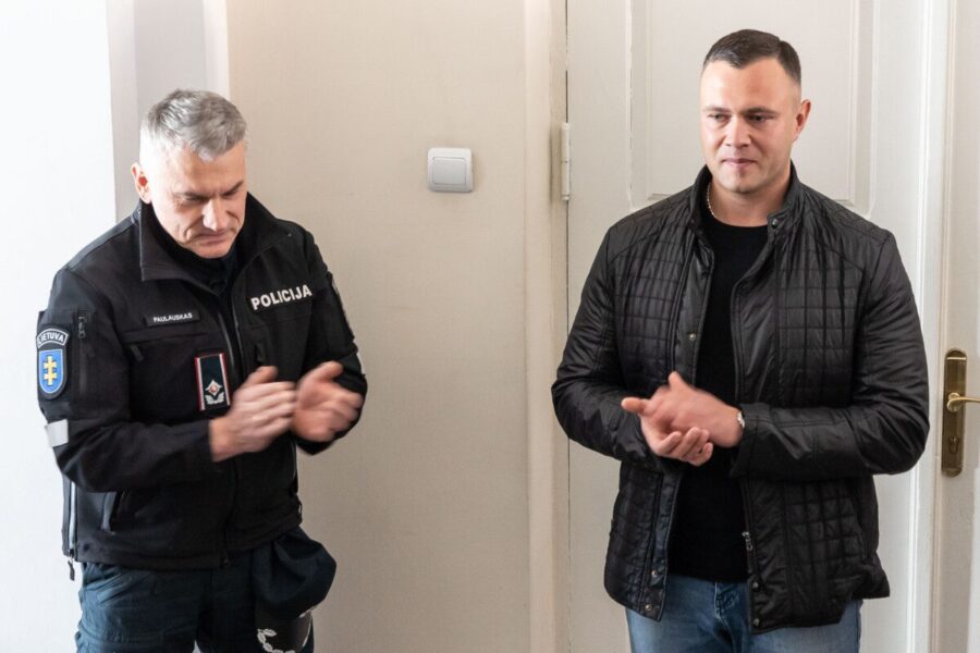 Arūnas Paulauskas, Darius Šerpytis. ELTA / Dainius Labutis nuotr.