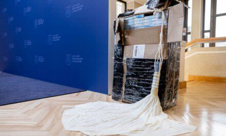 Meteorologiniais balionais gabenta kontrabanda. ELTA / Žygimantas Gedvila