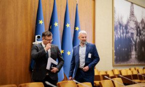 Laurynas Kasčiūnas, Šarūnas Černiauskas. ELTA / Josvydas Elinskas nuotr.