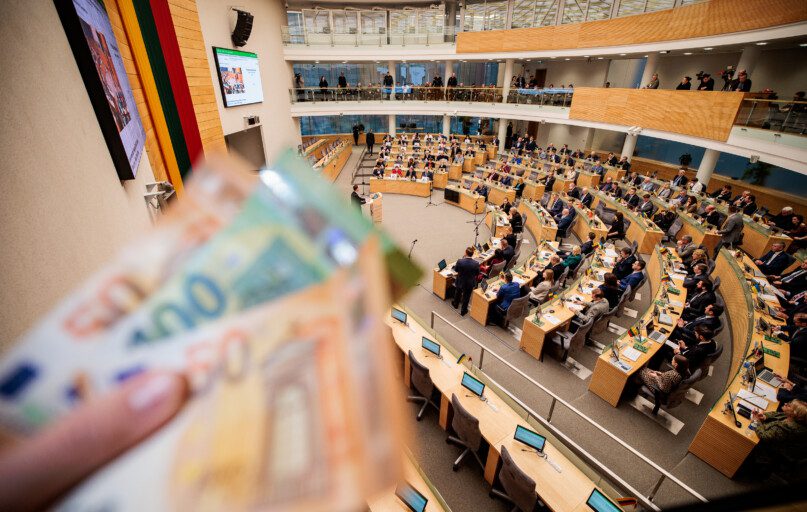 Lietuvos valstybės biudžetas. ELTA / Josvydas Elinskas nuotr.