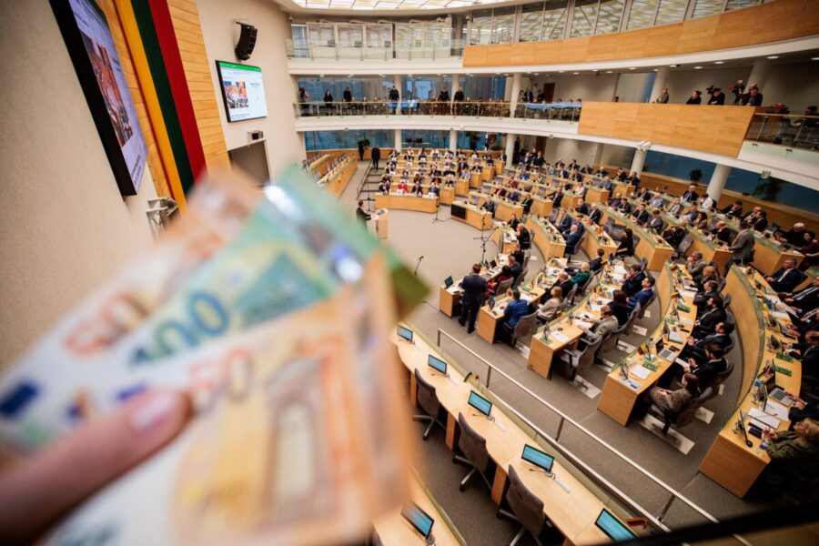 Lietuvos valstybės biudžetas. ELTA / Josvydas Elinskas nuotr.
