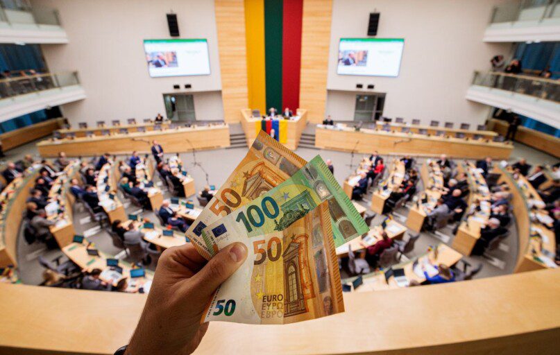 Lietuvos valstybės biudžetas. ELTA / Josvydas Elinskas