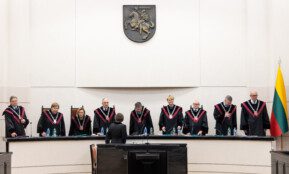 Lietuvos Respublikos Konstitucinis Teismas. ELTA / Dainius Labutis nuotr.