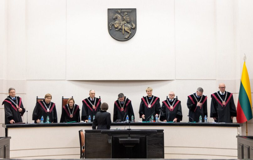 Lietuvos Respublikos Konstitucinis Teismas. ELTA / Dainius Labutis nuotr.