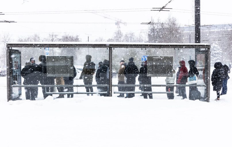 Sniegas Vilniuje. ELTA / Dainius Labutis nuotr.