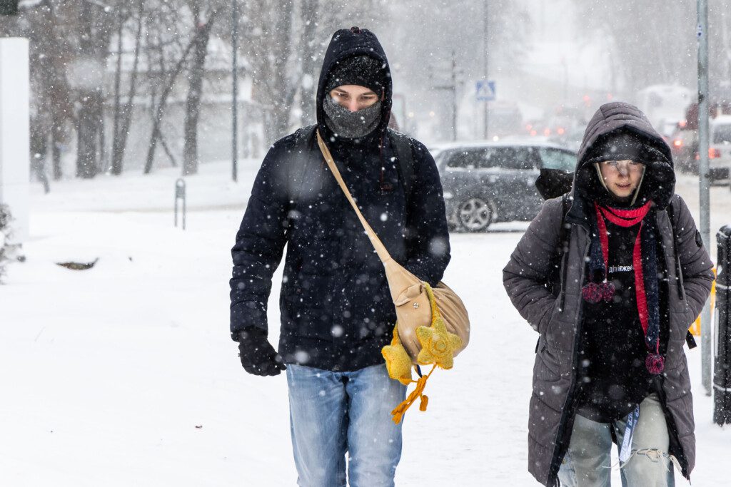 Žiema Vilniuje. ELTA / Dainius Labutis nuotr.