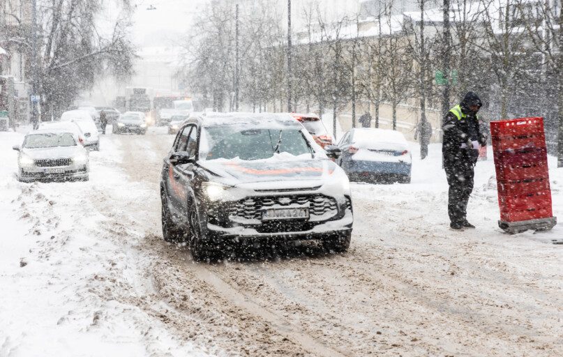 Sniegas Vilniuje. ELTA / Dainius Labutis nuotr.