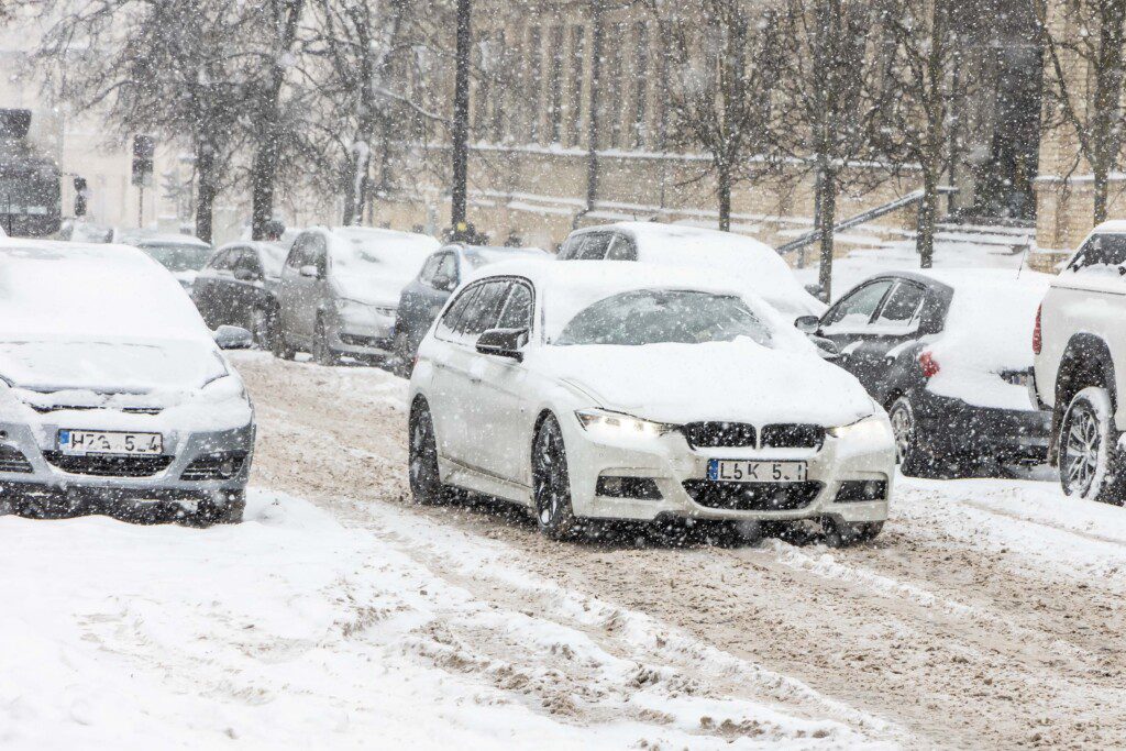 Sniegas Vilniuje. ELTA / Dainius Labutis nuotr.