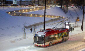 Sniegas Vilniuje. ELTA / Andrius Ufartas