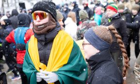 Bėgimas „Gyvybės ir mirties keliu 2026“. ELTA / Ervin Rauluševičius