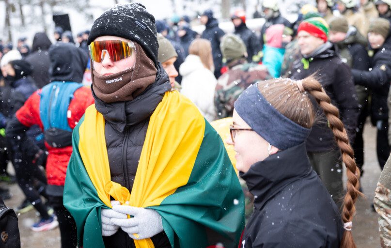 Bėgimas „Gyvybės ir mirties keliu 2026“. ELTA / Ervin Rauluševičius