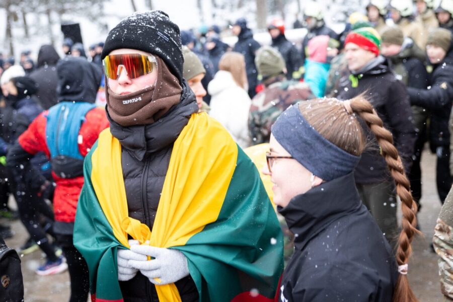 Bėgimas „Gyvybės ir mirties keliu 2026“. ELTA / Ervin Rauluševičius