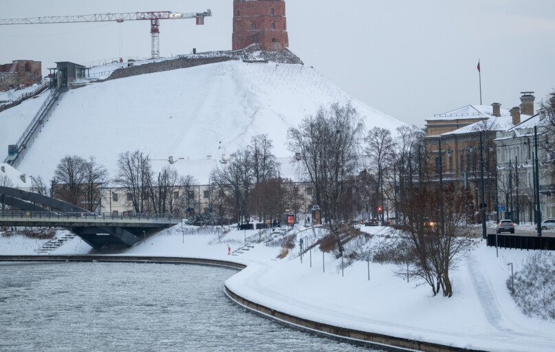 Vilnius žiemą. ELTA / Jonas Balčiūnas nuotr.
