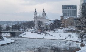 Vilnius žiemą. ELTA / Jonas Balčiūnas nuotr.