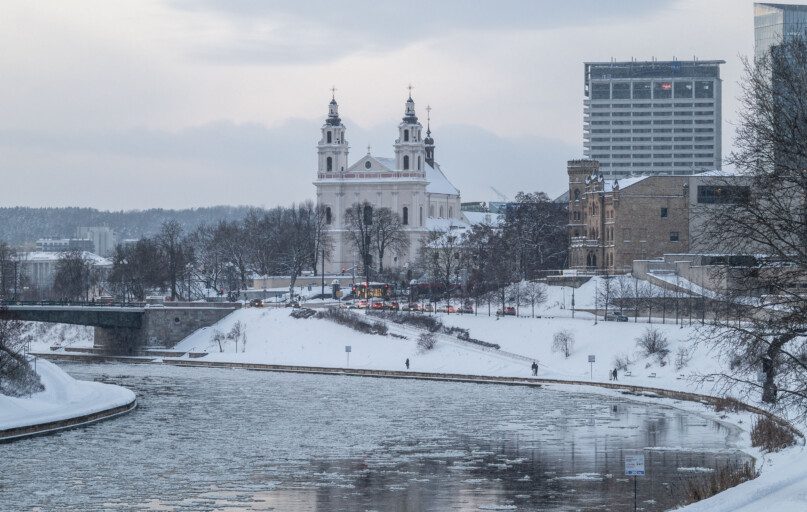 Vilnius žiemą. ELTA / Jonas Balčiūnas nuotr.