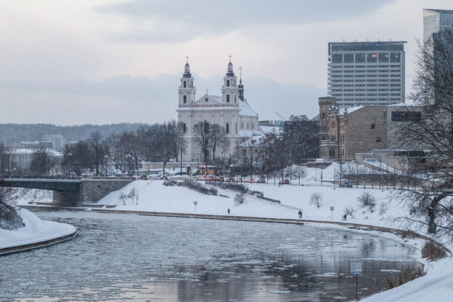 Vilnius žiemą. ELTA / Jonas Balčiūnas nuotr.