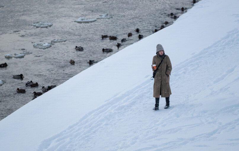 Žiema Lietuvoje. ELTA / Jonas Balčiūnas nuotr.
