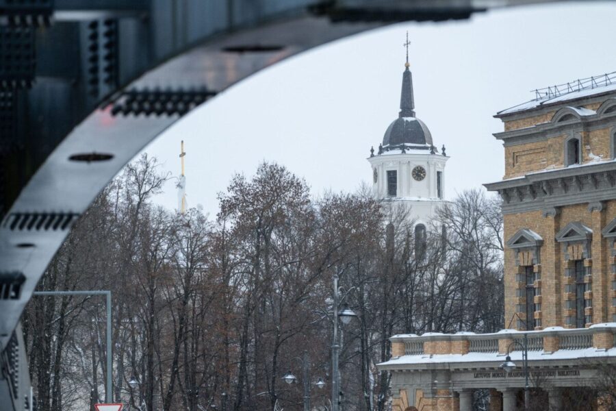 Vilnius žiemą. ELTA / Jonas Balčiūnas