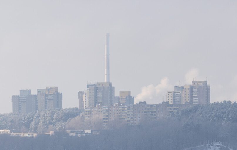 Saulėta žiemos diena. ELTA / Andrius Ufartas nuotr.