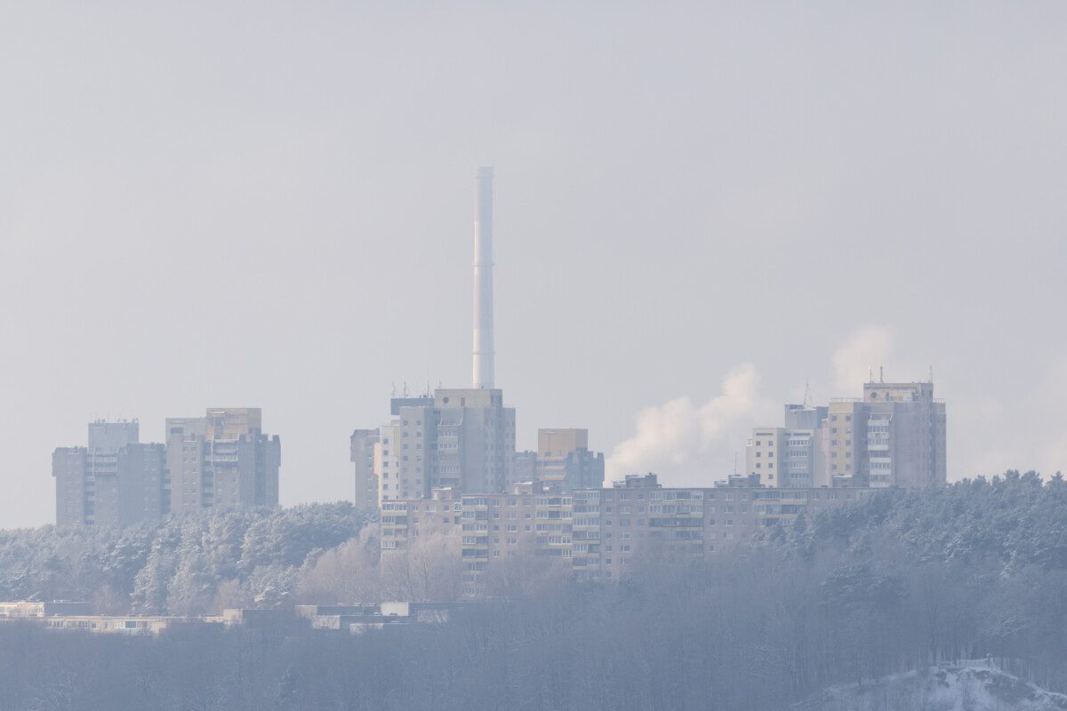 Saulėta žiemos diena. ELTA / Andrius Ufartas nuotr.
