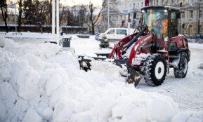 Sniego valymas. ELTA / Žygimantas Gedvila nuotr.