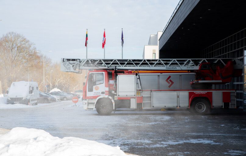 Priešgaisrinės apsaugos ir gelbėjimo departamentas. ELTA / Gabrielius Vaišvila nuotr.