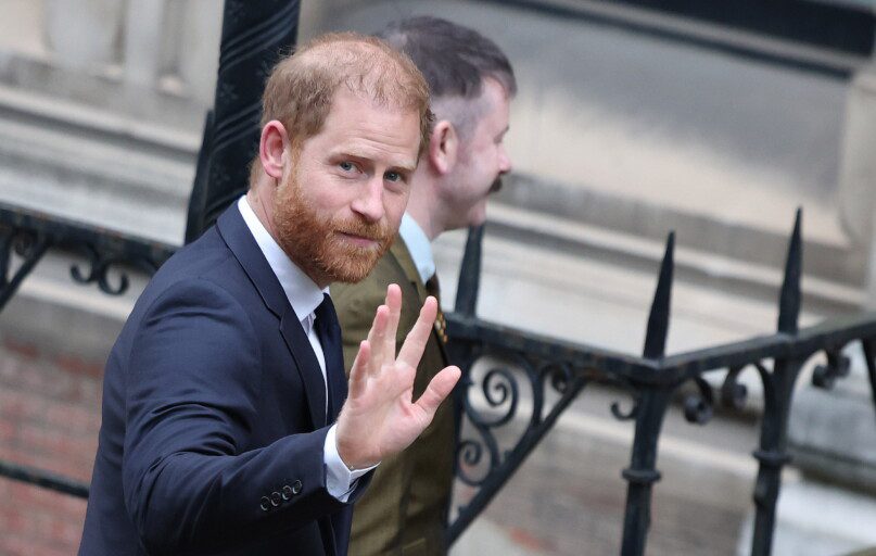 Princas vėl stoja į kovą su bulvarine žiniasklaida. EPA-ELTA nuotr.