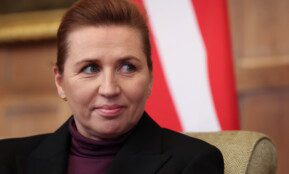 Mette Frederiksen. EPA-ELTA nuotr.