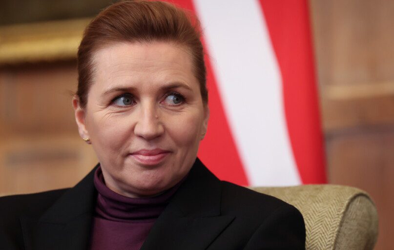 Mette Frederiksen. EPA-ELTA nuotr.