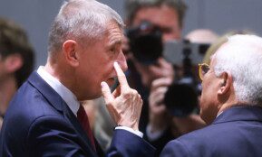 Čekijos premjeras. EPA-ELTA nuotr.