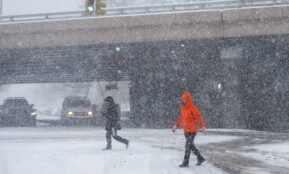 Žiema JAV. EPA-ELTA nuotr.