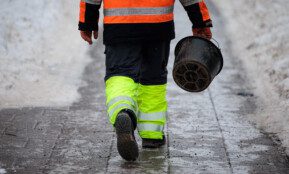 Lijundros padariniai Vilniuje. ELTA / Josvydas Elinskas nuotr.