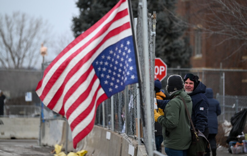 Protestai JAV. EPA-ELTA nuotr.