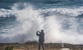 Atlanto ciklonas nemalonius orus atnešė ir į Iberijos pusiasalį. EPA-ELTA nuotr.