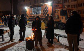 Šmyhalis: Kyjive elektros neturi 610 tūkst. žmonių. EPA-ELTA